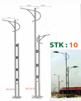 Cột Đèn Đường STK10