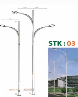 Cột đèn đường STK3