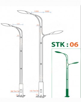 Cột Đèn Đường STK6