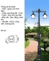 Cột đèn sân vườn HD 2.002